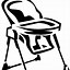 Image result for High Chair Clip Art