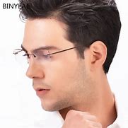 Image result for Frameless Glasses for Men