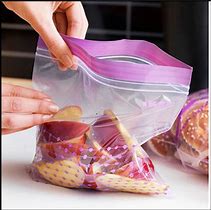 Image result for Resealable Plastic Bags for Food