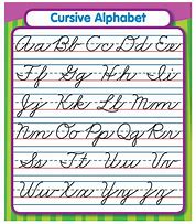 Image result for Second Grade Cursive Worksheets