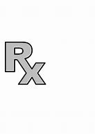 Image result for RX Clip Art with Line