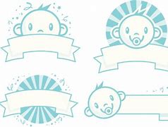 Image result for Baby Boy Banner Clip Art