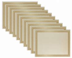 Image result for Gold Certificate Paper