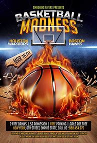 Image result for Blank Basketball Flyer Template