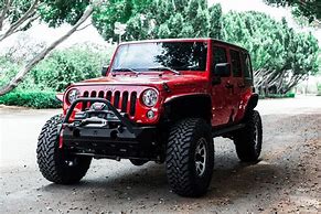 Image result for Red Jeep Wrangler Rubicon