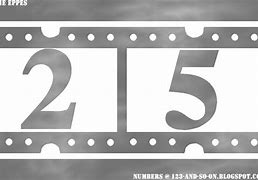 Image result for 5 Inch Number Templates