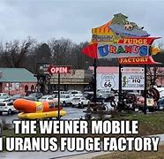 Image result for Wienermobile at Uranus Meme