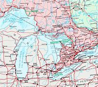 Image result for Great Lakes Map