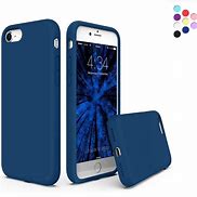 Image result for iPhone 7 Blue Silicon Case