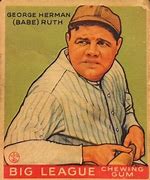 Image result for Most Rarest Babe Ruth Card