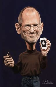 Image result for Steve Jobs Caricature
