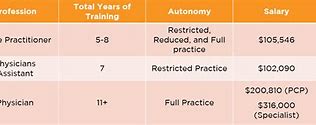 Image result for PA vs NP vs MD Training