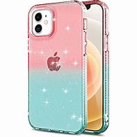 Image result for iPhone 12 MagSafe Case Clear Glitter