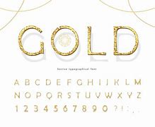 Image result for Gold Letter Sign