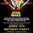 Image result for star wars party invitation