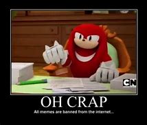 Image result for Knuckles Dead Meme