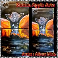 Image result for Rotten Apple Art