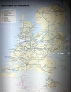 Image result for Netherlands Rail Map