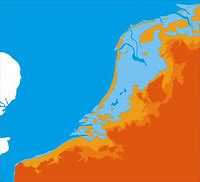 Image result for Netherlands below Sea Level Map