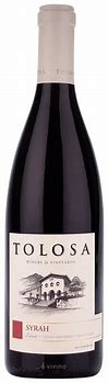 Image result for Tolosa Syrah Edna Ranch