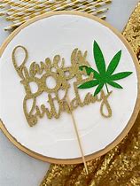 Image result for Weed Cake Topper