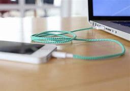Image result for Teal iPhone Charger Cable