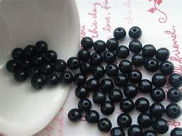 Image result for Black Plastic Beads