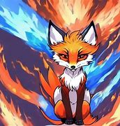 Image result for Fire and Ice Fox Anime