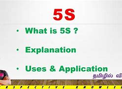 Image result for 5S Activity Tamil