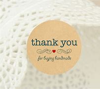 Image result for Thank You for Buying Handmade Sign