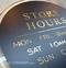 Image result for New Store Hours Sign