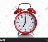 Image result for Red Digits On an Alarm Clock 7 O'Clock