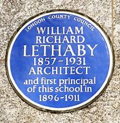 Image result for William Richard Lethaby