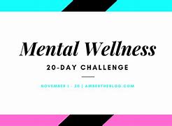 Image result for 30-Day Mental Wellness Challenge