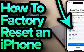 Image result for Factory Reset iPhone Duration