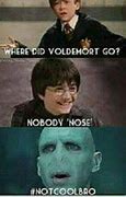 Image result for Harry Potter Voldemort's Nose Movie One Meme