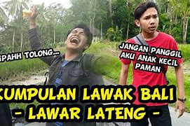 Image result for Lawak Bali Lucu