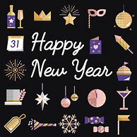Image result for Happy New Year Icons Free