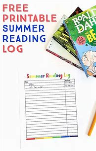 Image result for Summer Reading Log Printable