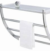 Image result for Wall Mounted Towel Rack Curved