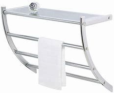 Image result for Wall Mounted Towel Rack Curved