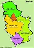 Image result for Map of Serbia and Surrounding Countries