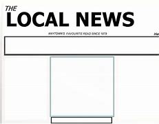 Image result for Blank Newspaper Layout