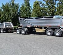 Image result for Long Dump Truck Trailers