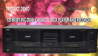 Image result for JVC Double Cassette Deck