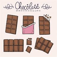 Image result for Drawing of Chocolate Bar