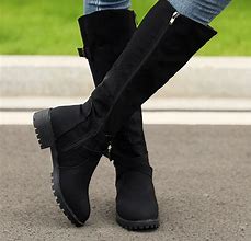 Image result for Stylish Leather Boots for Women