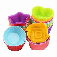 Image result for Silicone Cupcake Liners Rose