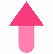 Image result for Pink Small Up Arrow