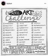 Image result for April Art Challenge